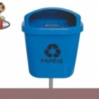 LIXEIRA com POSTE 40 L